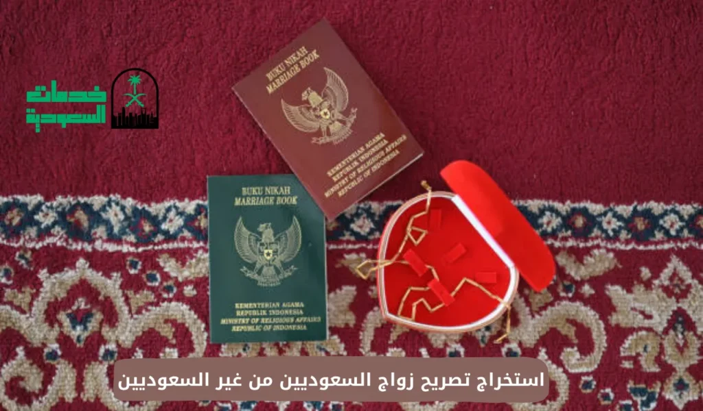استخراج تصريح زواج السعوديين من غير السعوديين