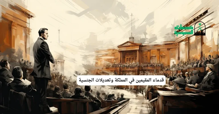 قدماء المقيمين في المملكة وتعديلات الجنسية