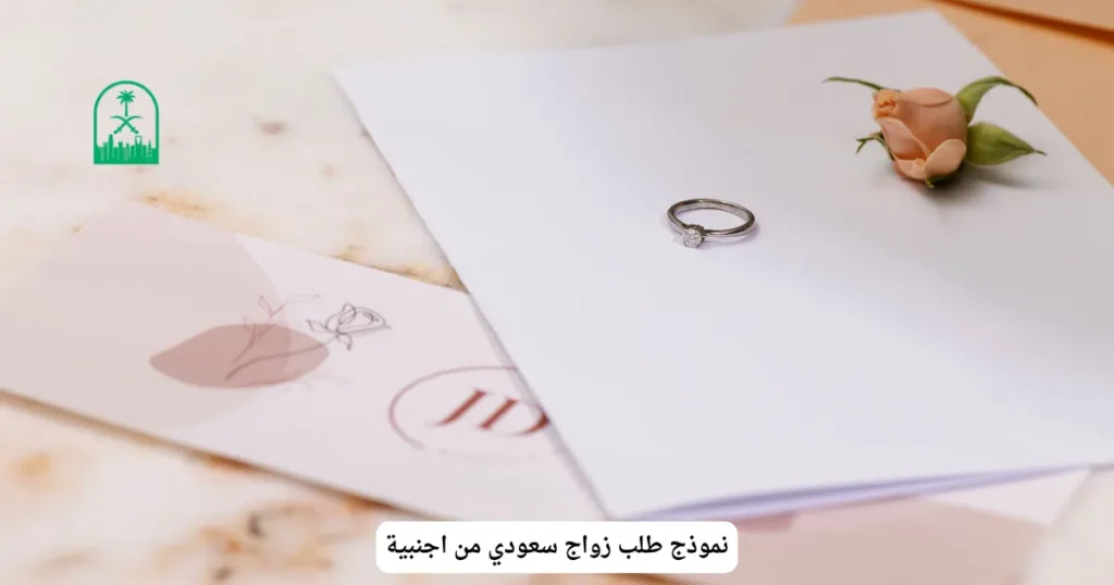 نموذج طلب زواج سعودي من اجنبية