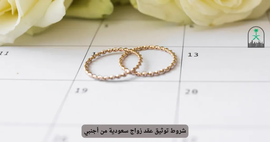 شروط توثيق عقد زواج سعودية من أجنبي