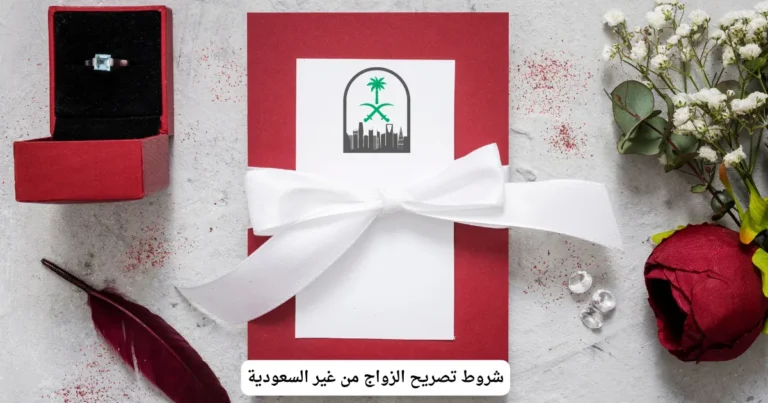 شروط تصريح الزواج من غير السعودية